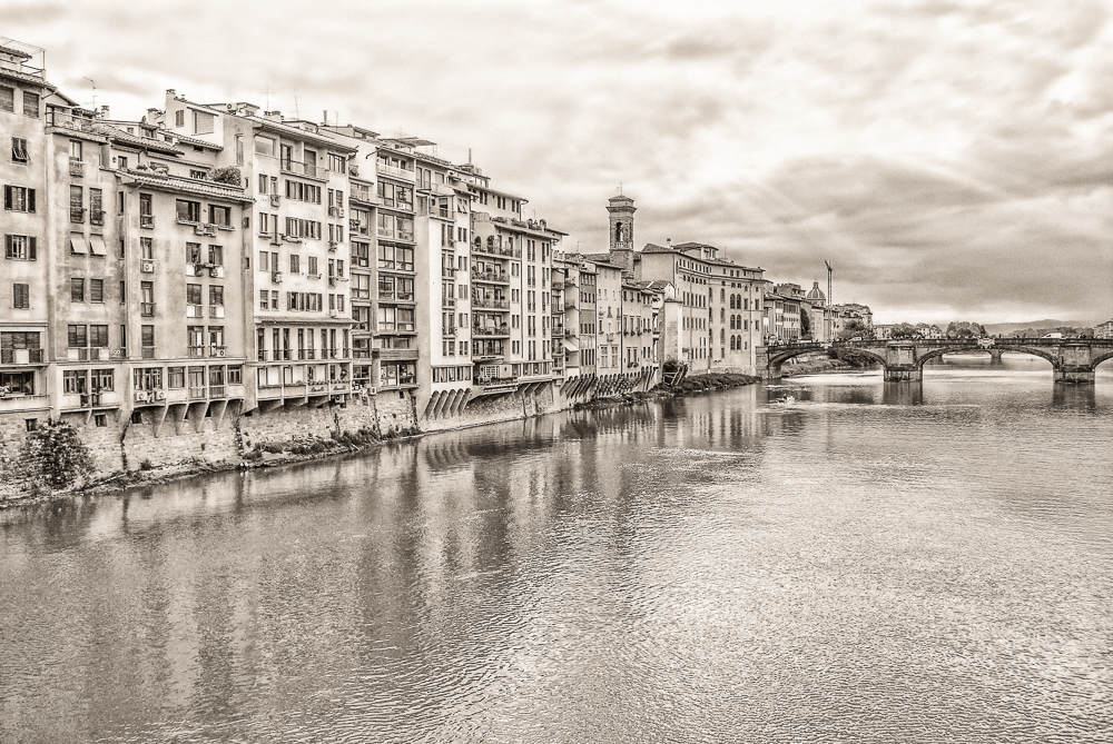 Arno Riverfront, Florence, Italy