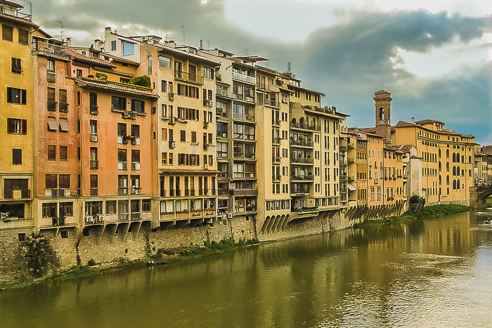 Arno Riverfront, Florence, Italy