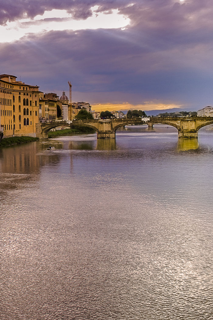Arno Riverfront, Florence, Italy
