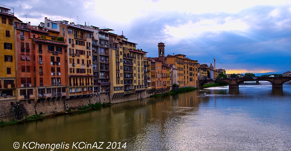 Arno Riverfront, Florence, Italy
