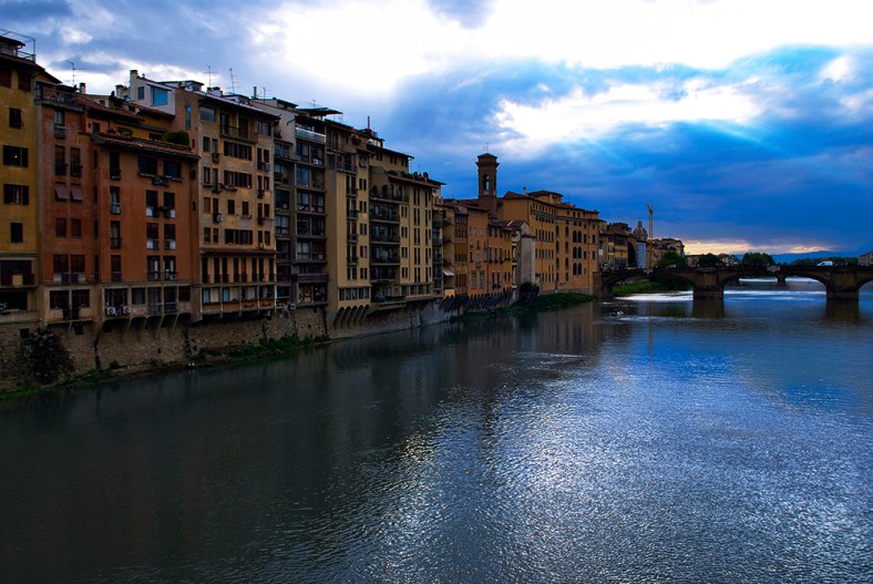 Arno Riverfront, Florence, Italy