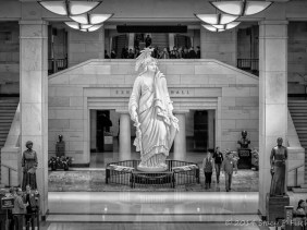 Statue of Freedom, Emancipation Hall, U.S. Capitol Visitor Center