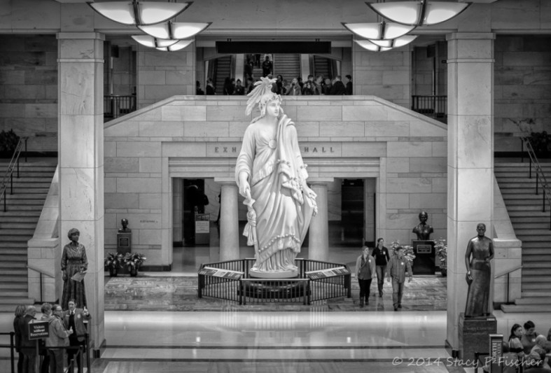 Statue of Freedom, United States Capitol Visitor Center, Washington, DC