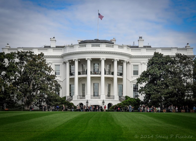 Executive Residence, South Face, White House