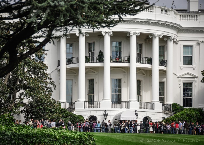 South portico of the United States White House
