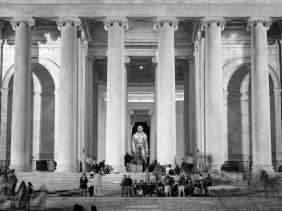 Jefferson Memorial, close-up front view.