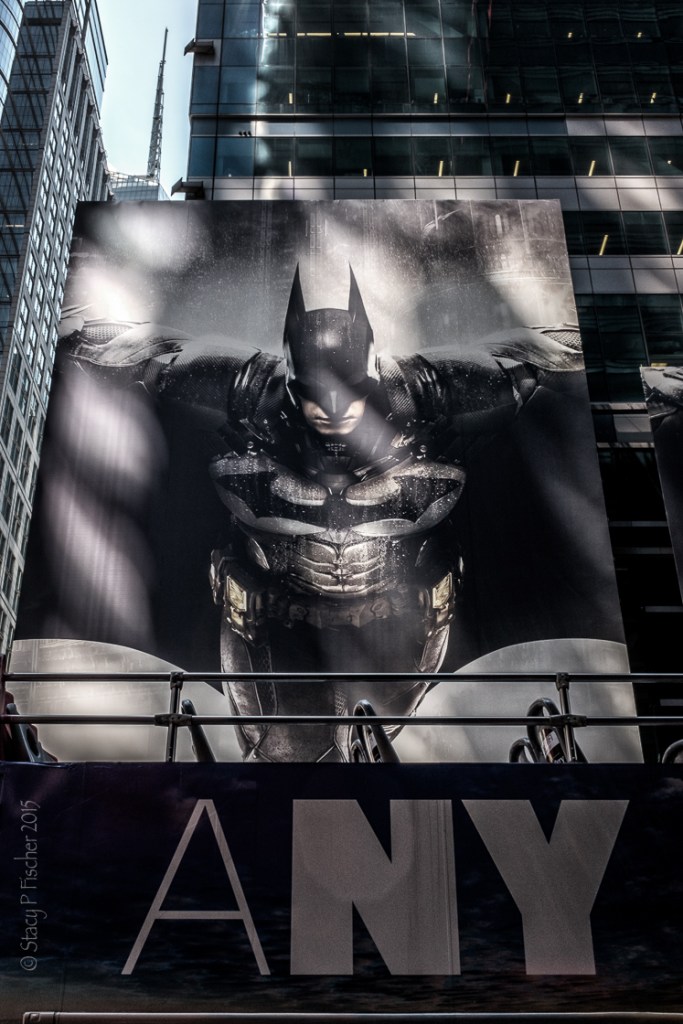 Batman Arkham Knight billboard, New York City