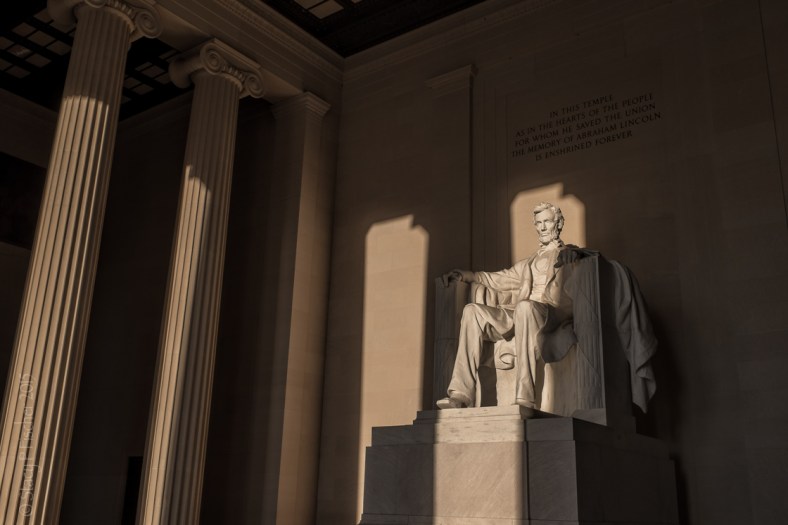 Lincoln Memorial dawn
