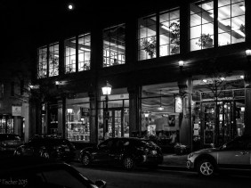 King Street, Night, Old Town Alexandria, Virginia