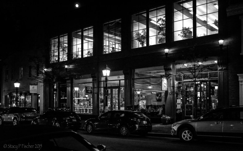 King Street, Night, Old Town Alexandria, Virginia