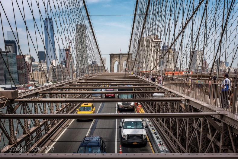 Brooklyn Bridge traffic