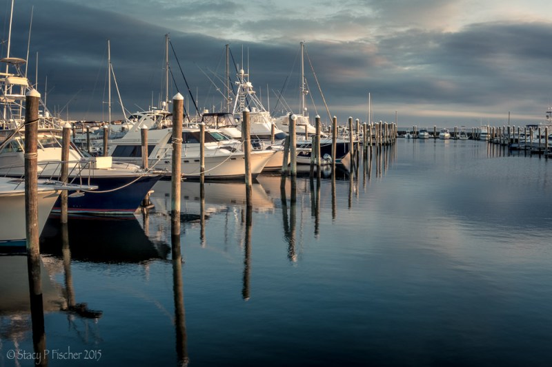 Sunset at Seaview Harbor Marina, New Jersey