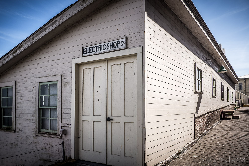 Alcatraz Island Electric Shop Exterior