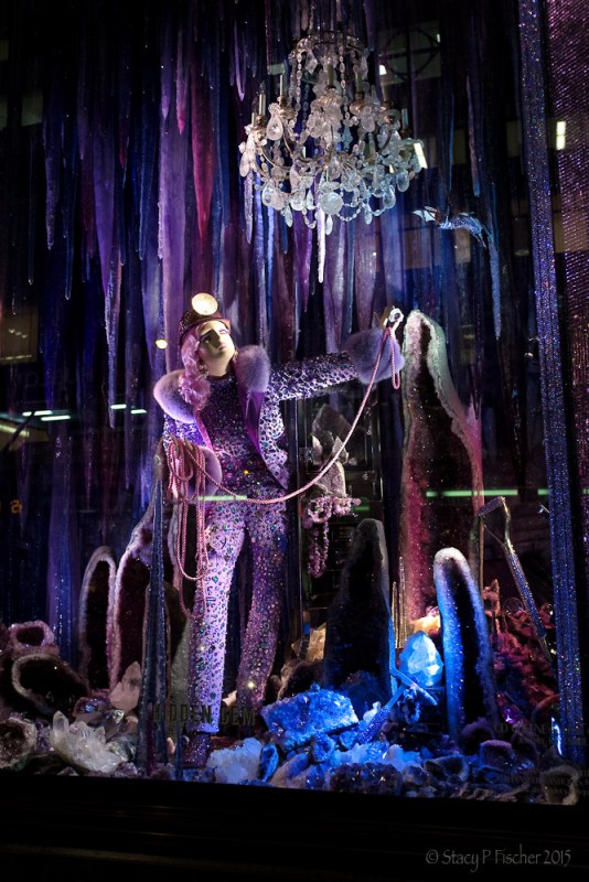 Bergdorf Goodman 2015 Christmas Window "Hidden Gem"