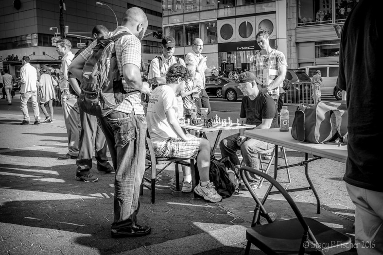 Chess in Madison Square Park