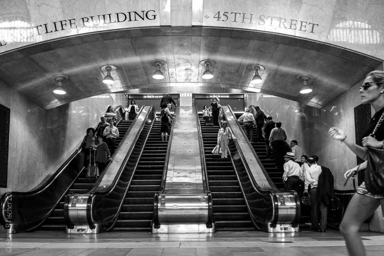 Grand Central Station escalators 54th Street